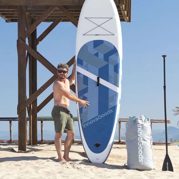 Tabla de Paddle Surf Hinchable con Accesorios Surffle InnovaGoods 10' 11
