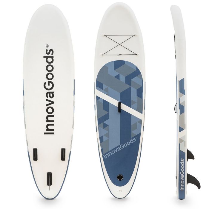 Tabla de Paddle Surf Hinchable con Accesorios Surffle InnovaGoods 10' 3