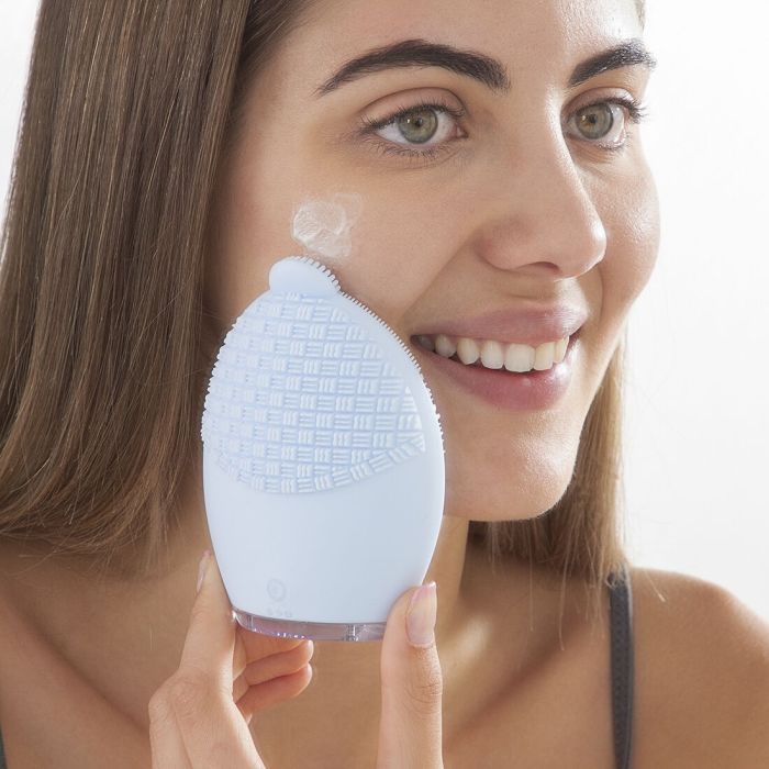 Masajeador Limpiador Facial Recargable Vipur InnovaGoods 9