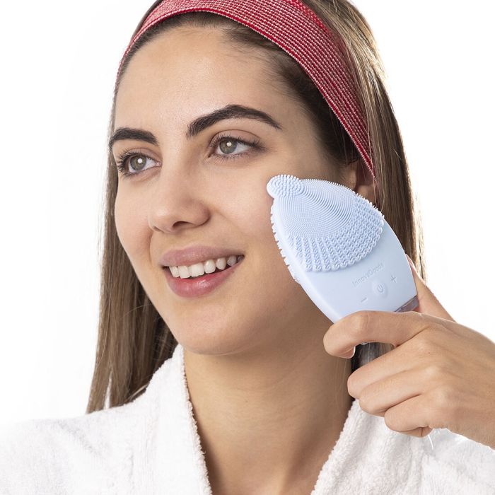 Masajeador Limpiador Facial Recargable Vipur InnovaGoods 4
