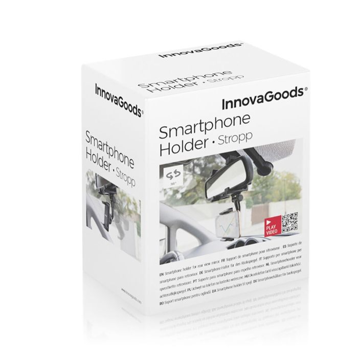 Soporte de Smartphone para Espejo Retrovisor Stropp InnovaGoods 1