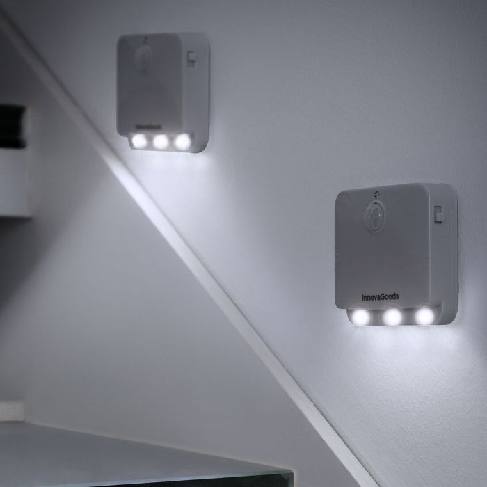 Luz LED con Sensor de Movimiento Lumtoo InnovaGoods 2 Unidades 15
