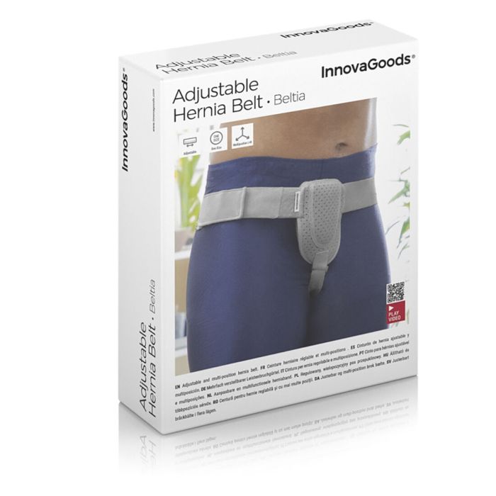 Cinturón de Hernia Inguinal Ajustable Beltia InnovaGoods 1