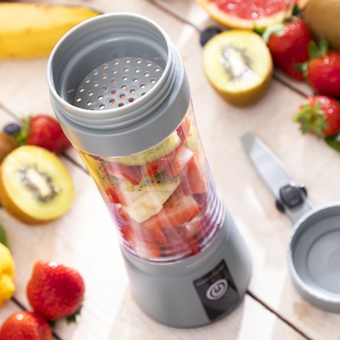 Batidora de Vaso Portátil Recargable Frubler InnovaGoods 12 Batidora de Vaso Portátil Recargable Frubler InnovaGoods 12