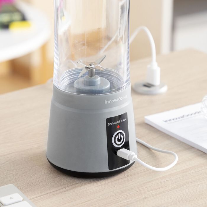 Batidora de Vaso Portátil Recargable Frubler InnovaGoods 10 Batidora de Vaso Portátil Recargable Frubler InnovaGoods 10