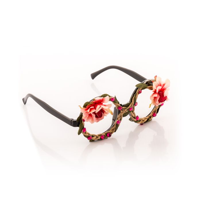Gafas para Fiestas con Flores y Brillantes Fashion 7