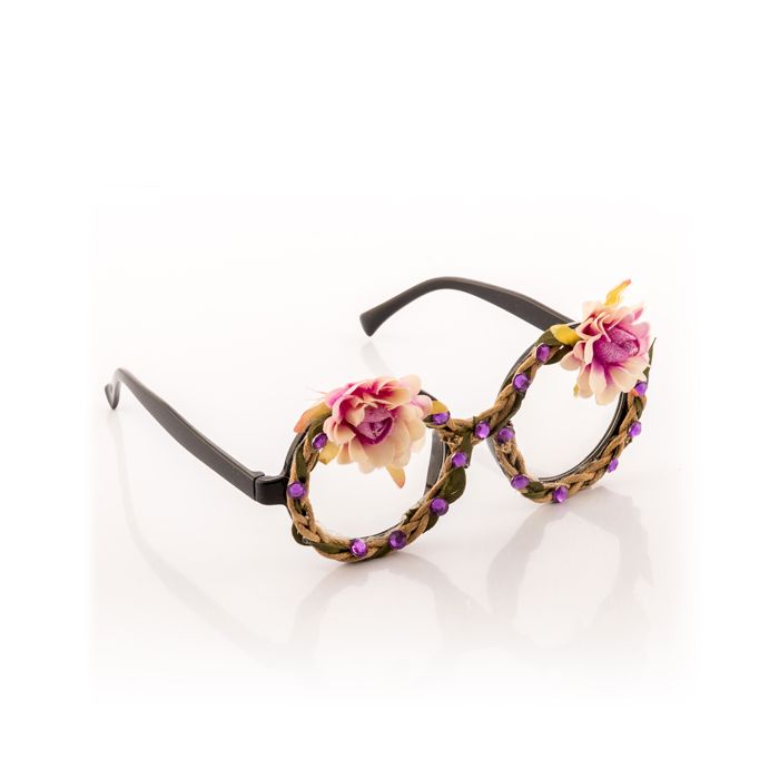 Gafas para Fiestas con Flores y Brillantes Fashion 6