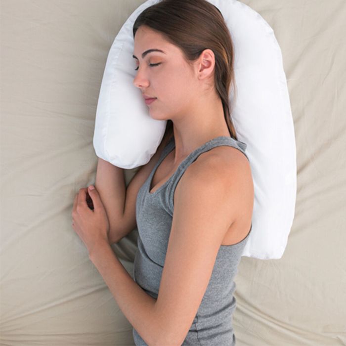 Almohada InnovaGoods Wellness Relax Blanco (Reacondicionado A+) 6