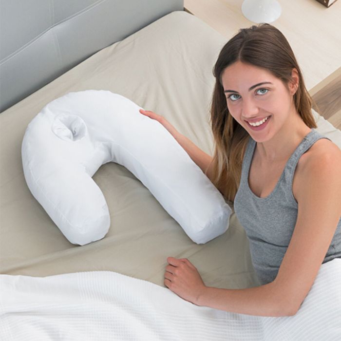Almohada InnovaGoods Wellness Relax Blanco (Reacondicionado A+) 5