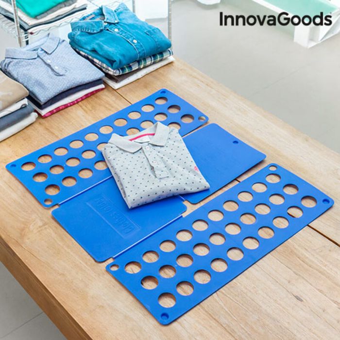 Doblador de Ropa InnovaGoods IG115106 Azul Plegable (Reacondicionado A+) Doblador de Ropa InnovaGoods IG115106 Azul Plegable (Reacondicionado A+)