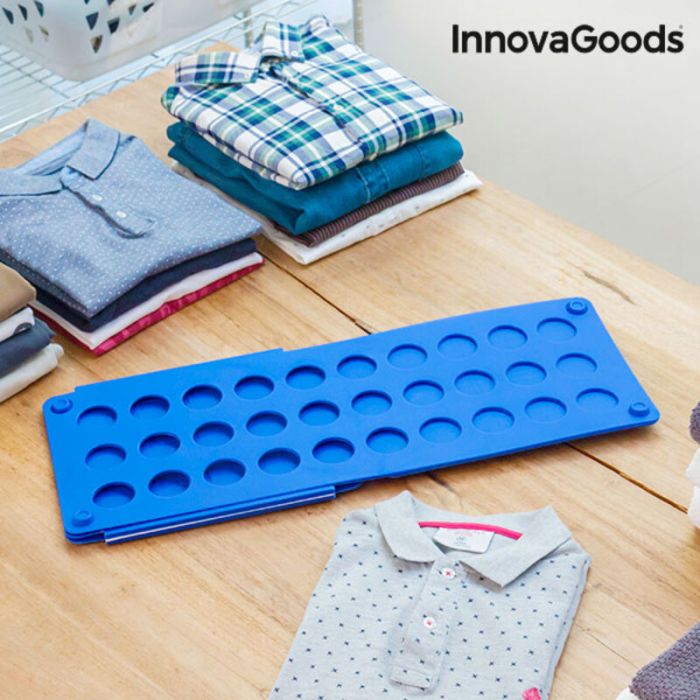 Doblador de Ropa InnovaGoods IG115106 Azul Plegable (Reacondicionado A+) 4 Doblador de Ropa InnovaGoods IG115106 Azul Plegable (Reacondicionado A+) 4