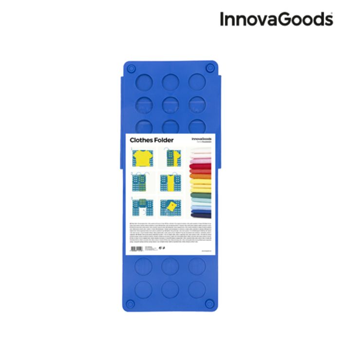 Doblador de Ropa InnovaGoods IG115106 Azul Plegable (Reacondicionado A+) 1 Doblador de Ropa InnovaGoods IG115106 Azul Plegable (Reacondicionado A+) 1