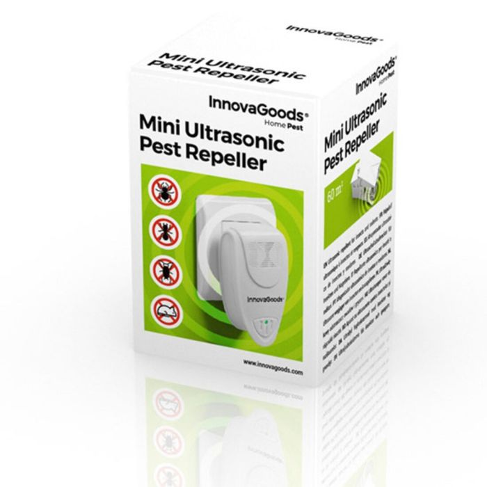 Ahuyentador Ultrasónico de Insectos y Roedores Mini InnovaGoods (Reacondicionado A+) 1