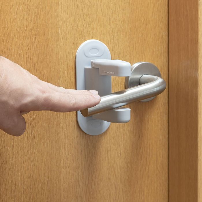 Bloqueo de Seguridad para Puertas Dlooky InnovaGoods 2 Unidades (Reacondicionado A+) 12 Bloqueo de Seguridad para Puertas Dlooky InnovaGoods 2 Unidades (Reacondicionado A+) 12