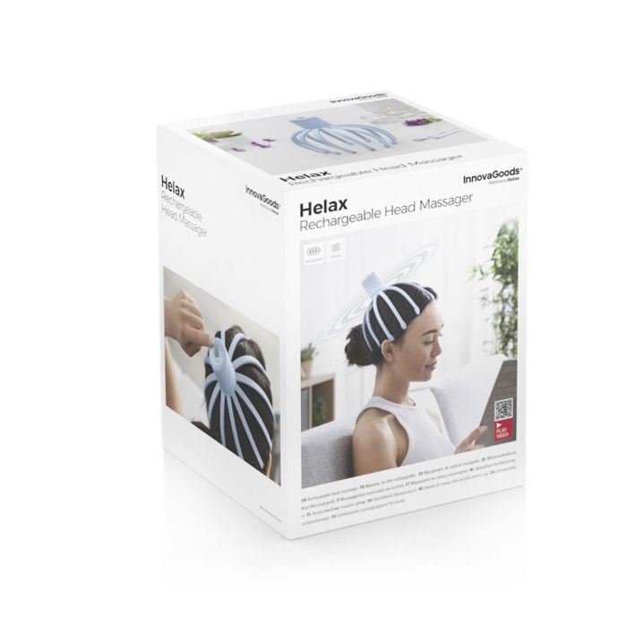 Masajeador de Cabeza Recargable Helax InnovaGoods Modelo Helax (Reacondicionado A+) 1 Masajeador de Cabeza Recargable Helax InnovaGoods Modelo Helax (Reacondicionado A+) 1