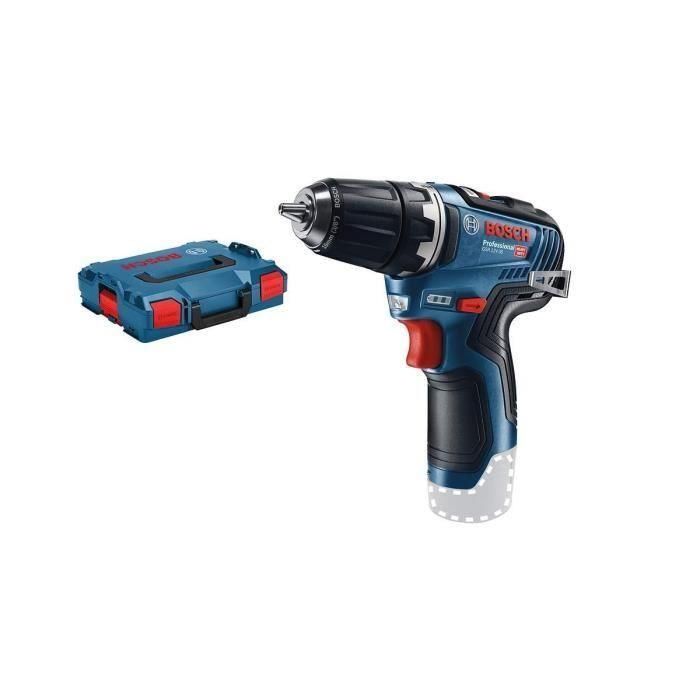 Bosch Professional GSR 12V-35 Taladro Inalámbrico 12V 35 Nm sin Batería ni Cargador en L-Boxx