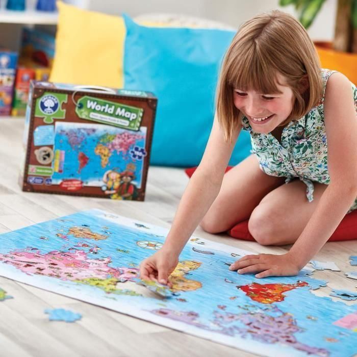Mapa del mundo - Puzzle - HUERTO 1 Mapa del mundo - Puzzle - HUERTO 1