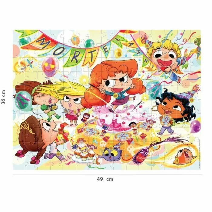 Nathan Puzzle Mortelle Adele 1696547212600 para Niños - Dibujos Animados y Cómics - 150 Piezas 1