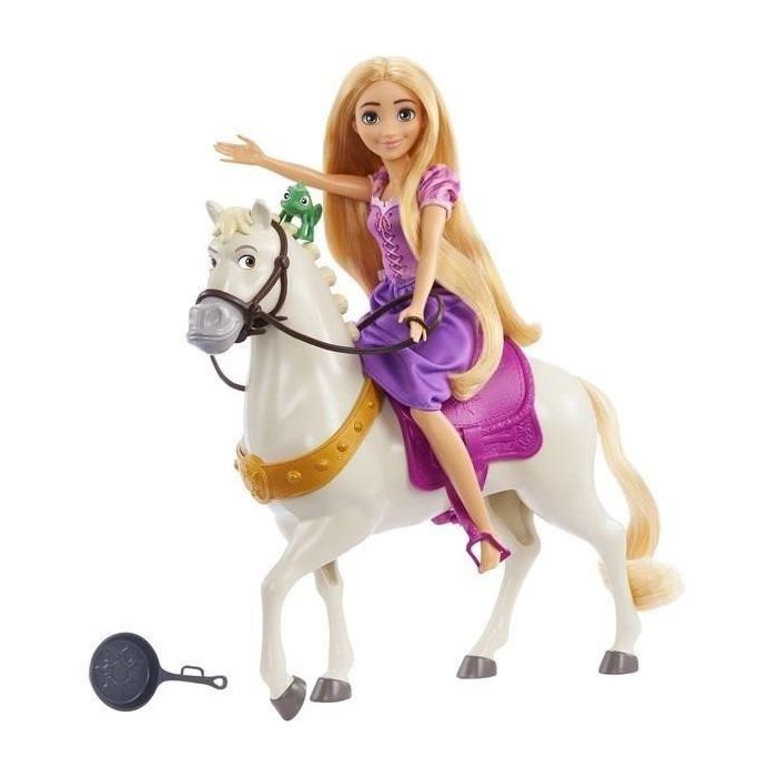 Muñeca Rapunzel Y Maximus Hlw23 Disney Princess 1 Muñeca Rapunzel Y Maximus Hlw23 Disney Princess 1