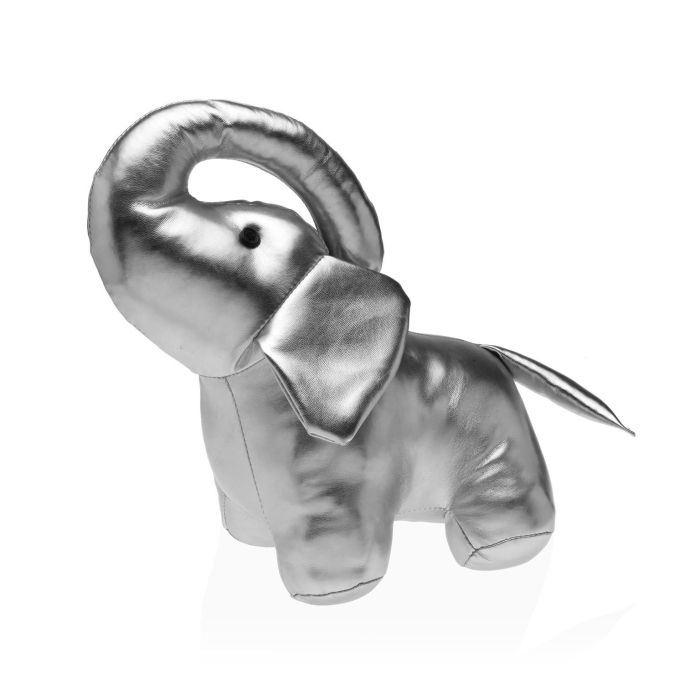 Sujetapuertas Elefante Silver Versa 16x29 cm (2 Unidades) Sujetapuertas Elefante Silver Versa 16x29 cm (2 Unidades)