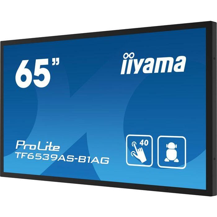 iiyama Pantalla Táctil 65" Bonded PCAP Anti-glare 4K Android 11 OS 6