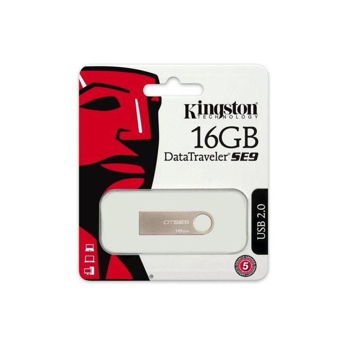 Pendrive 16GB Kingston DataTraveler SE9 USB 2.0