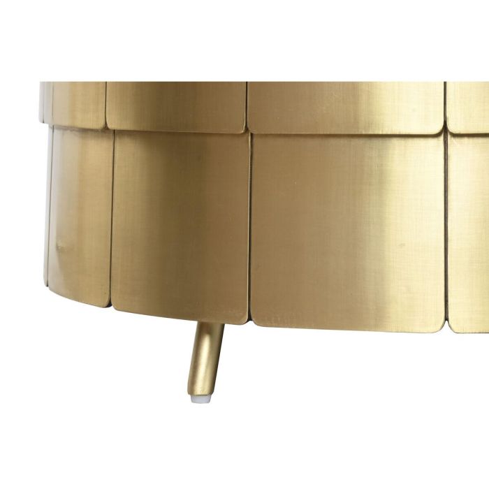 Mesa Centro Glam DKD Home Decor Dorado 90 x 45 x 90 cm 4 Mesa Centro Glam DKD Home Decor Dorado 90 x 45 x 90 cm 4