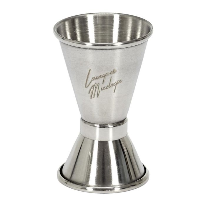 Cook Concept Medidor Doble 15-30 Ml de Acero Inoxidable con Impresión Lounge et Mixologie 0 Cook Concept Medidor Doble 15-30 Ml de Acero Inoxidable con Impresión Lounge et Mixologie 0