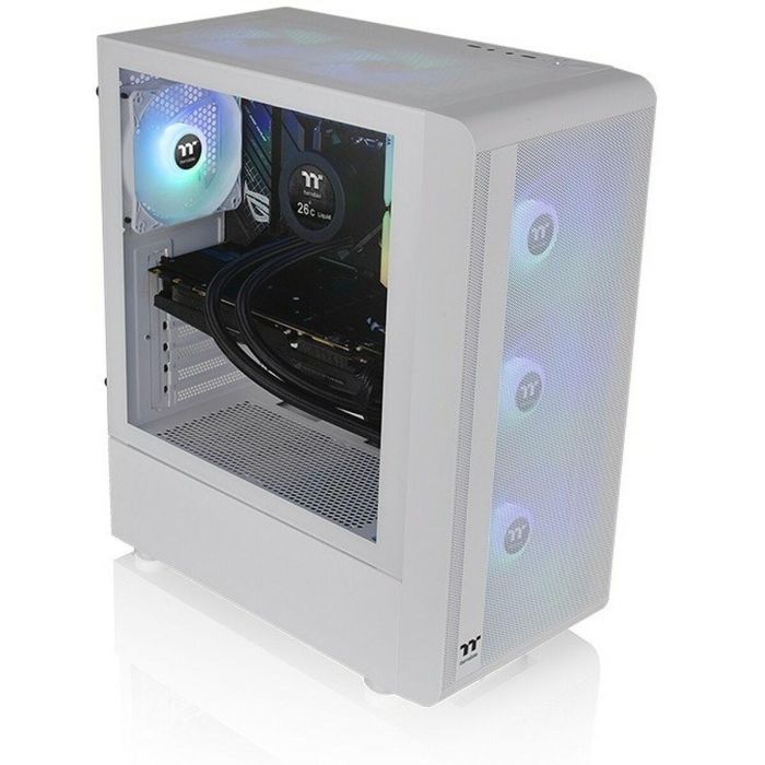 Lector de Tarjetas THERMALTAKE S200 TG ARGB Blanco 4