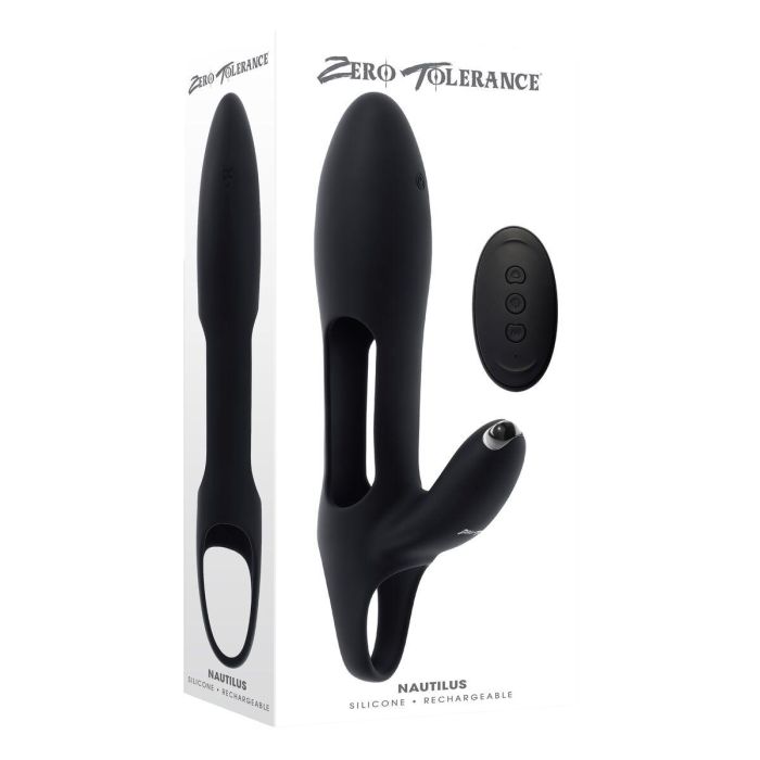 Vibrador Doble Estimulación Evolved Zero Tolerance black 1 Vibrador Doble Estimulación Evolved Zero Tolerance black 1