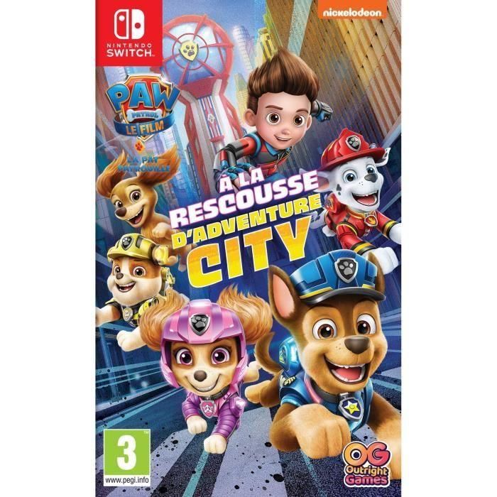 Paw Patrol, Paw Patrol: al rescate del juego Adventure City Switch