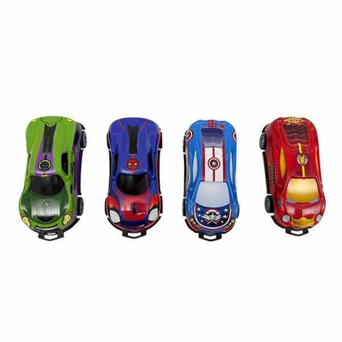 Vehiculos para coleccionar flip cars marvel (spiderman,hulk,ironman o capitan america) 20x16x4.5 cm - modelos surtidos 1 Vehiculos para coleccionar flip cars marvel (spiderman,hulk,ironman o capitan america) 20x16x4.5 cm - modelos surtidos 1