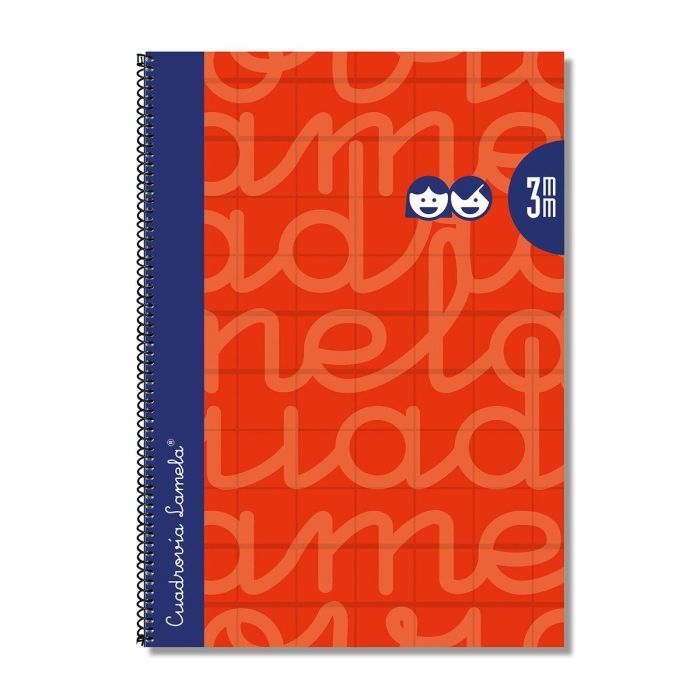 Cuaderno Lamela Rojo Din A4 5 Piezas 80 Hojas