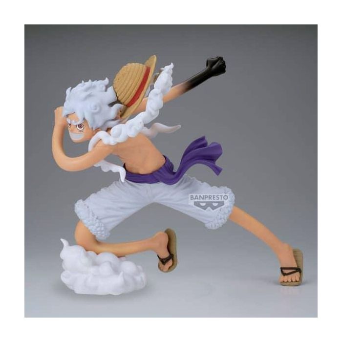 Banpresto Figura One Piece Monkey D. Luffy Gear 5 Grandista Nero 22cm 3