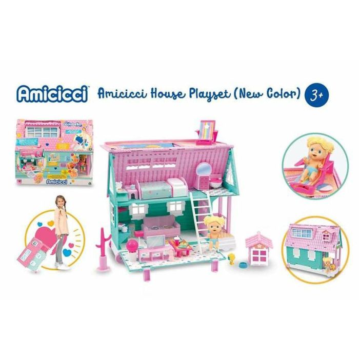 Casa amicicci convertible en trolley para llevarla siempre contigo, incluye figura amicicci, mascota y accesorios 4 Casa amicicci convertible en trolley para llevarla siempre contigo, incluye figura amicicci, mascota y accesorios 4