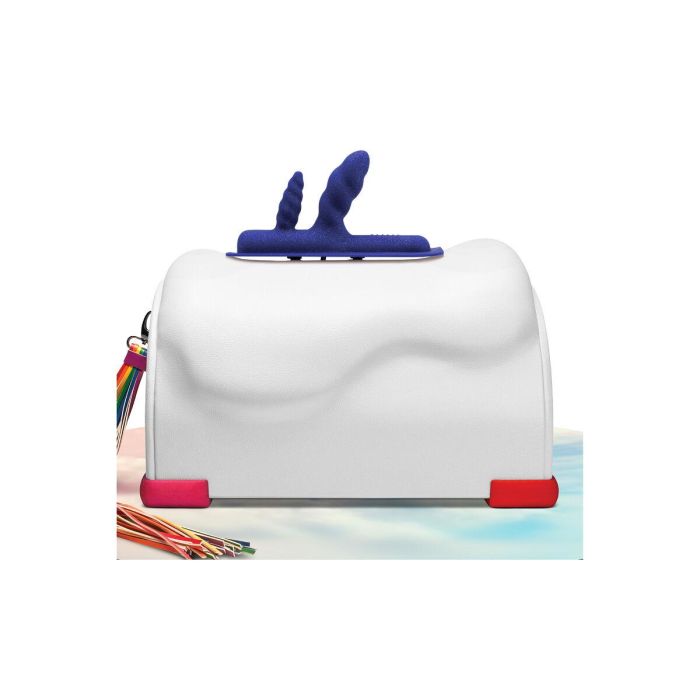 Masturbador The Cowgirl Unicorn Attachment Two-Nicorn Azul Ø 3,6 cm 7
