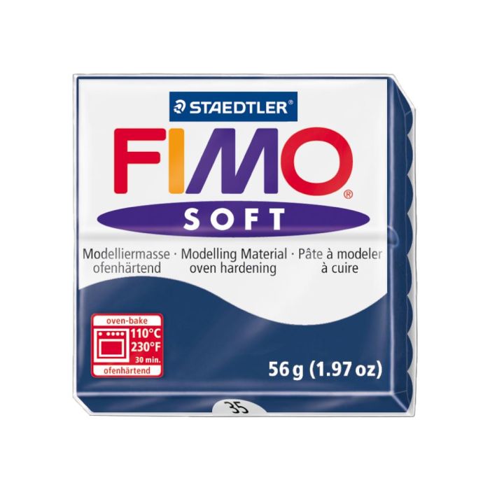 Pasta Staedtler Fimo Soft 57 gr Color Azul Windsor 1