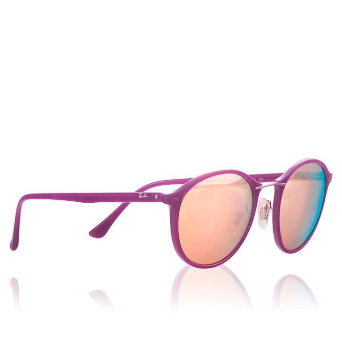 Rayban RB4242 60342Y Gafas de Sol Mujer, Montura Violeta, Cristal Cobre Espejo, 49 mm 1
