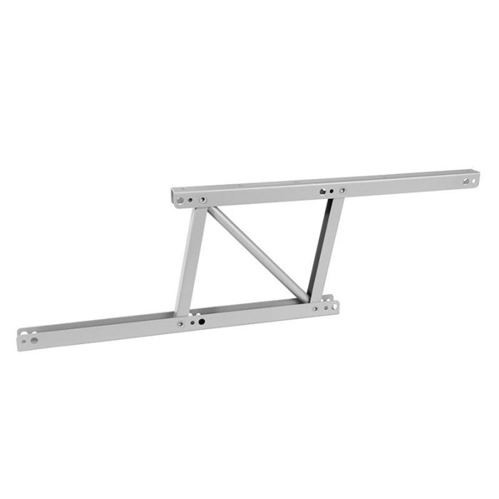 ALK System Feudo 380x130mm Mecanismo Elevable con Muelle para Mesa de Centro, Acero Gris, Elevación Suave y Ergonómica 2
