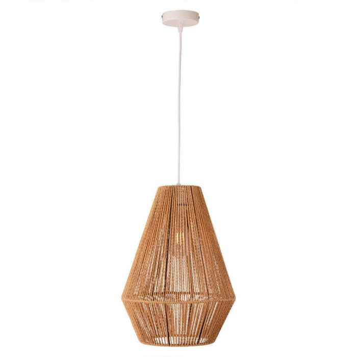 SKD-P80029 Lámpara Colgante Evansville Cuerda Natural E27, Ideal Salones y Comedores, Diseño Original 2 SKD-P80029 Lámpara Colgante Evansville Cuerda Natural E27, Ideal Salones y Comedores, Diseño Original 2