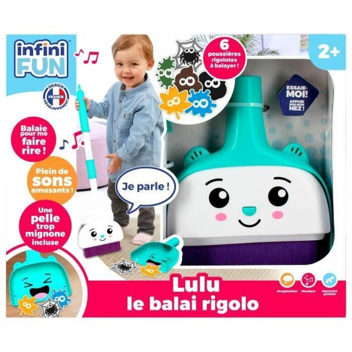 Electrodoméstico de Juguete InfiniFUN Lulu the Funny Broom 4 Electrodoméstico de Juguete InfiniFUN Lulu the Funny Broom 4