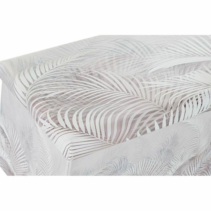 Caja Plegable Tropical DKD Home Decor Gris 35 x 36 x 71.5 cm (2 Unidades) 1