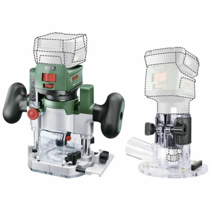 Bosch AUC1701889999814 Recortadora de Bordes AdvancedTrimRouter 18V-8 con base Router Plunge, sin batería 1 Bosch AUC1701889999814 Recortadora de Bordes AdvancedTrimRouter 18V-8 con base Router Plunge, sin batería 1