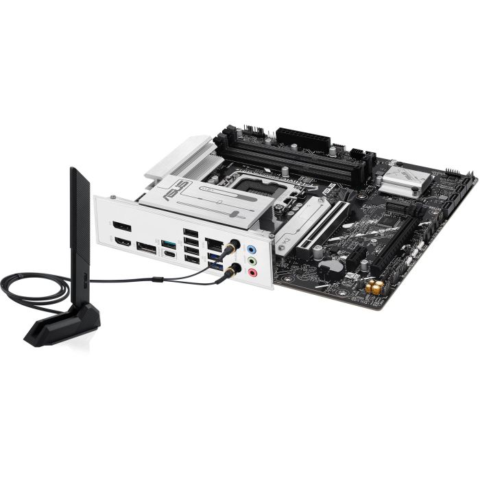 ASUS PRIME B860M-A WiFi LGA 1851 Placa Base para Intel Core Ultra DDR5, con WiFi 6E y Bluetooth 5.3 8
