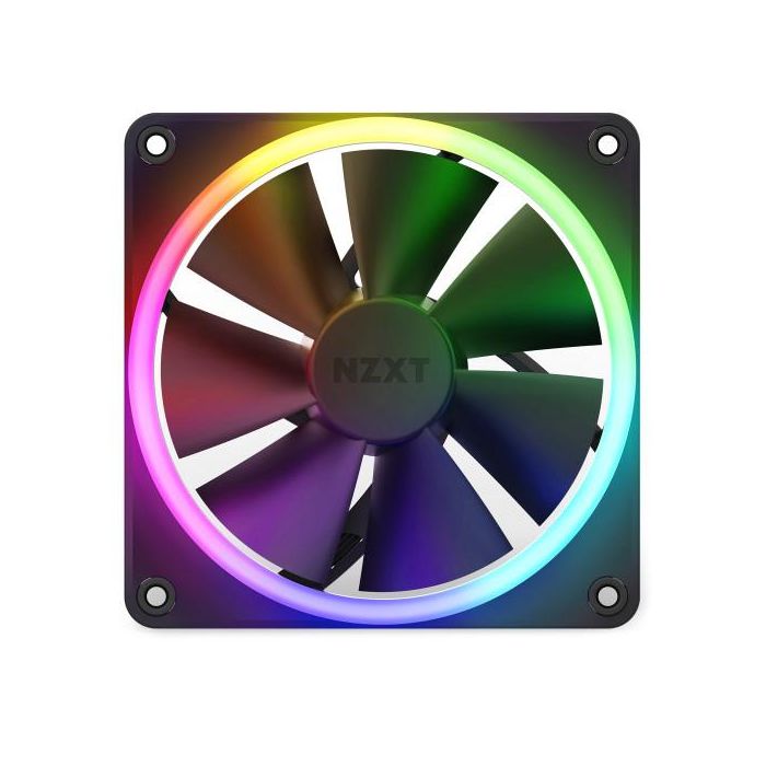 NZXT F120 RGB Ventilador 12 cm Negro RF-R12SF-B1 - Rodamiento dinámico fluido (FDB), 500-1800 RPM, 50.18 CFM 4 NZXT F120 RGB Ventilador 12 cm Negro RF-R12SF-B1 - Rodamiento dinámico fluido (FDB), 500-1800 RPM, 50.18 CFM 4