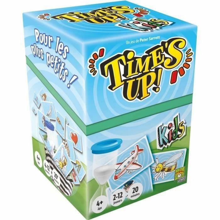 ASMODEE Time's Up Kids Juego de mesa para niños a partir de 4 años, cooperativo, 2-12 jugadores