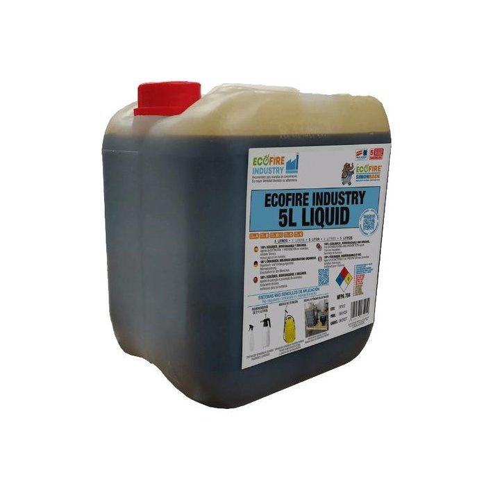 Bloqueante De Fuego Ecofire Industry 5 Litros