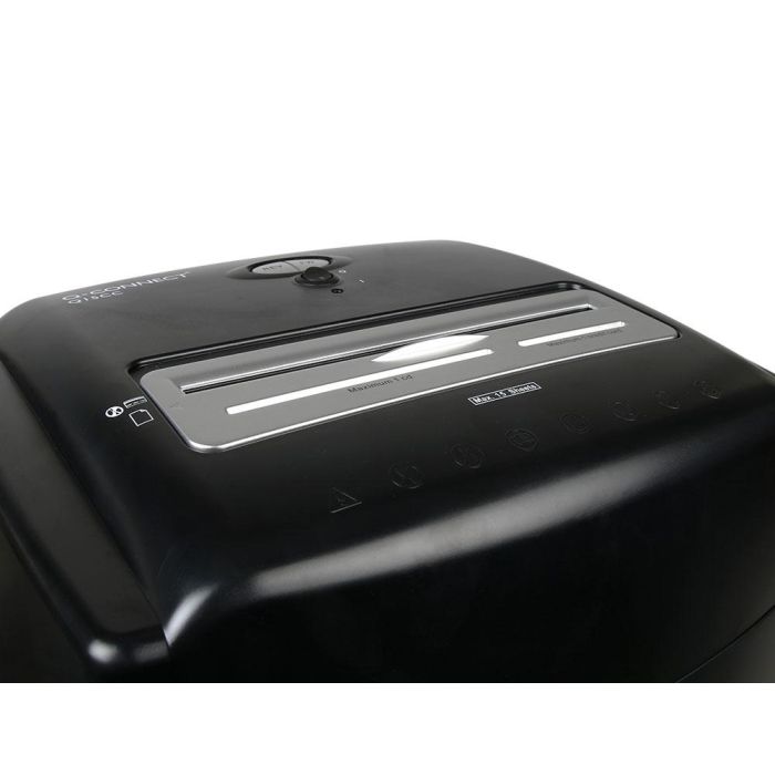 Destructora De Documentos Q-Connect Kf15553 Capacidad De Corte 15 H Destruye Grapas Clips Cd Y Tarjetas 35 Litros 5