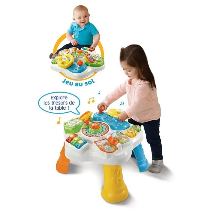 Vtech Mi Mesa de Actividades Bilingüe 2 en 1 Francés Inglés con Teléfono y Teclado Multicolor 2 Vtech Mi Mesa de Actividades Bilingüe 2 en 1 Francés Inglés con Teléfono y Teclado Multicolor 2