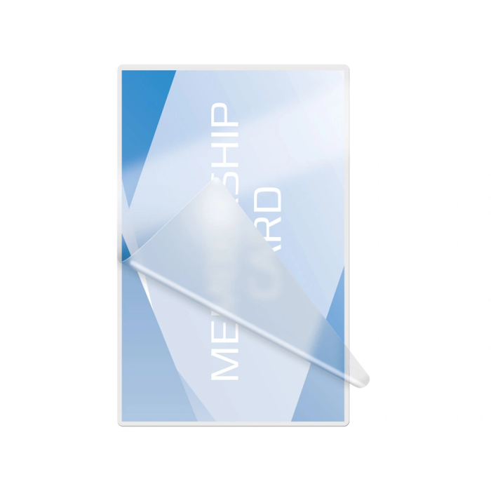 Gbc Bolsa de plastificar para tarjetas de crédito 54 x 86 mm 2x125 micras caja de 100 unidades 3